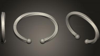 Jewelry rings Bracelet Psych 3d model